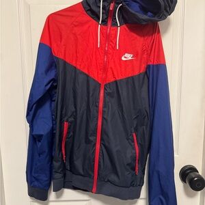 Nike Red and Navy Jacket
